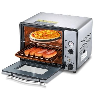 China Easily Cleaned Power Controlled By Knob Mini Grills Outdoor Pizza Bread Portable Commercial Baking Oven for sale