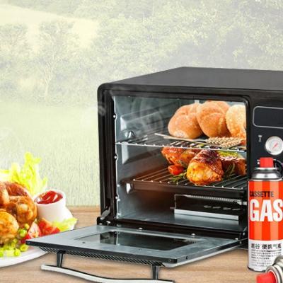 China Mini Smart Stainless Steel Bread Cake Bakery Gas Pizza Rotisserie Outdoor Portable Easily Cleaned Oven for sale