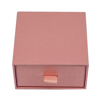 China Recycled Materials Logo Size High Quality Luxury Drawer Box Custom Rigid Paper Packaging Small Pull Out Sleeve Sliding Gift Drawer Box for sale