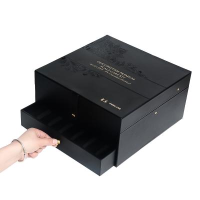 China Free Sample Logo Perfume Drawer Recyclable Quality Customized Paper Box With Foam for sale