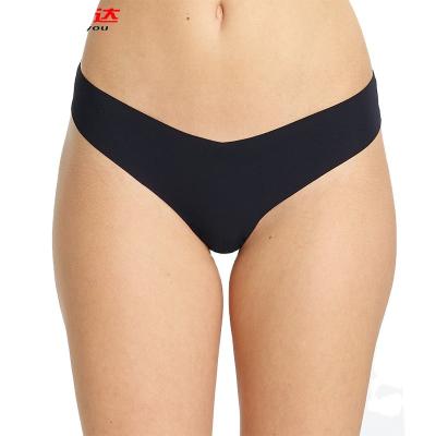 China OEM Wholesale Underwear Nylon One Piece Seamless Women's Panties Antibacterial Microfiber Low Rise for sale