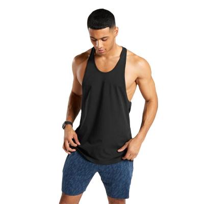 China Customized Breathable Mens Workout Cotton Mens Clothing Sizes Gym Sleeveless Tank Tops Sportswear QUICK DRY Customized for sale