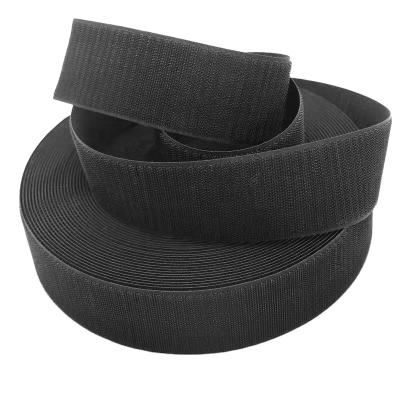 China Reusable Reusable Velcro Velcro Fastener Tape Magic Tape 25mm Fasteners 100% Polyester Hook And Loop Tapes for sale