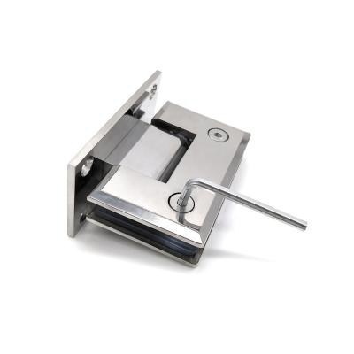 China Modern Glass Door Hinge 90 Degree Wall to Shower Glass Hinge for sale