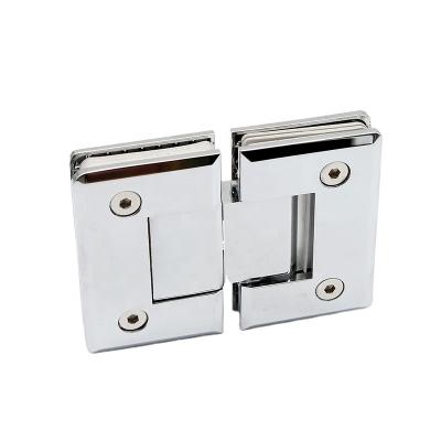 China Modern Bathroom Door Shower Hinge Glass Toilet Splits Self Closing Door Hinges Bronze for sale