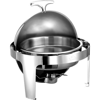 China Economy Chafing Dish Buffet Equipment Oval Chafing Dish Easily Cleaned for sale