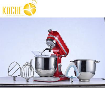 China Bowl-Lift Design 7L Cake Cream Household Food Chef Blender Planetary Chef Mixer for sale