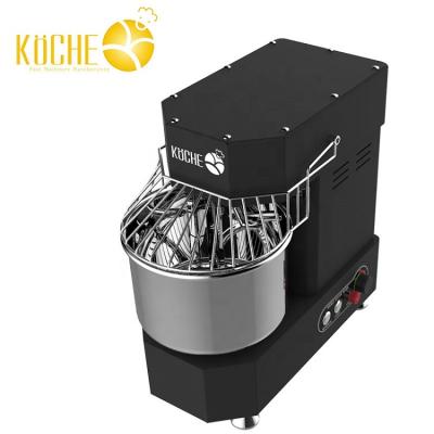 China Snack Factory Grain Product Flour Pizza Pastry Bread Baking Oven Spiral Mixer Dough Mixing Mixer for sale