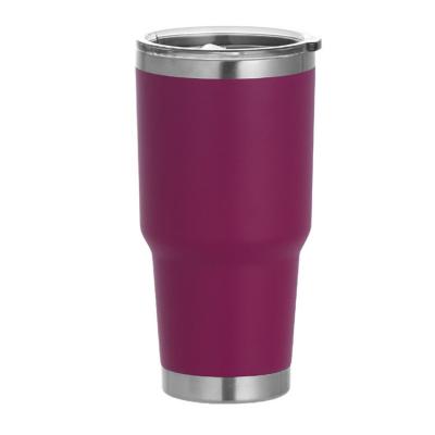 China Stocked New Custom Popular 2021 China Powder Coated Stainless Vacuum Insulated Cups for sale