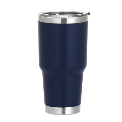 China New Product Stocked Hot Sale With Straw Travel Cups Reusable Cup Insulated Double Walled Travel Mug for sale