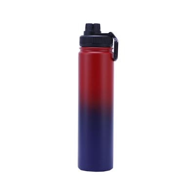 China 2021 manufacturer new gradient color stocked outer vacuum flask for sale