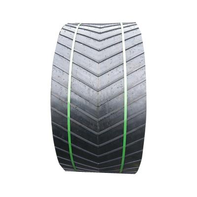 China Construction works  Energy & Mining Other Cement Clinker Lime Manufacturer Ep Rubber Ribbed Pattern Conveyor Belts Price for sale