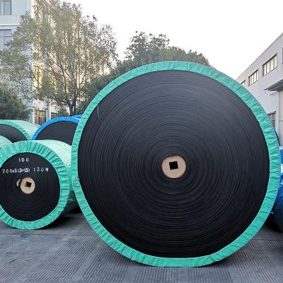 China Construction works energy & Mining other heat transfer 5 ply conveyor belt reinforced rubber belt construction labor energy and mining for sale