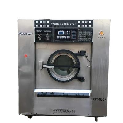 China China Professional Laundry Hydraulic Extractor China Best Price 100kg Cover Training HUN Power Technical Parts MOC Top Light Sales Video for sale