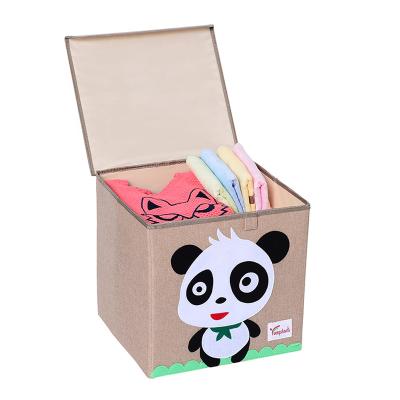 China Wholesale Cartoon Model Stereoscopic Factory Kids Room Toys Organizer Foldablestorage Box For Organizer toysBedding Storage Boxes for sale