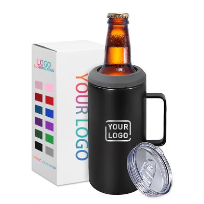 China Sustainable Custom Logo 40oz Vacuum Insulated Mug Outdoor Travel Beer Mug Keep Cold Stainless Steel Beer Can Cooler for sale