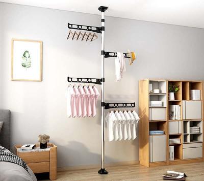 China Easy To Install Direct Modern Bedroom Position Coat Rack Factory Floor Type Hanger for sale