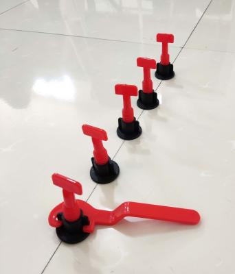 China Modern Tile Spacer Reusable Tile Leveling System With Key Special Construction For Building Walls And Floors for sale