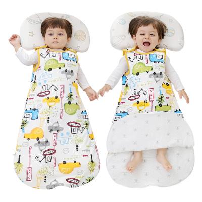 China Bverionant Amazon Hot Sale Anti Dust Mites Baby Sleepwear Onesie Baby Sleeveless Sleeping Bag for sale