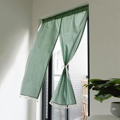 China 100% Original Cotton Sunshade Bedroom Blackout Factory Canvas Curtain For Home Balcony for sale