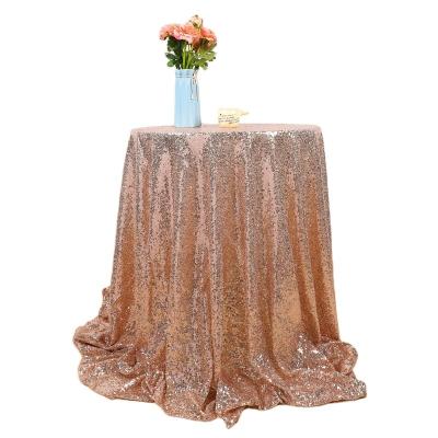 China Round tablecloth waterproof wedding banquet event birthday party fancy sale round tablecloth for sale