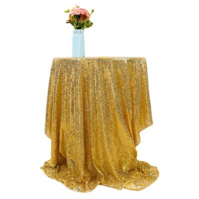 China Polyester Table Cover Tablecloth Fancy Birthday Party Event Banquet Waterproof Table Cloth for sale