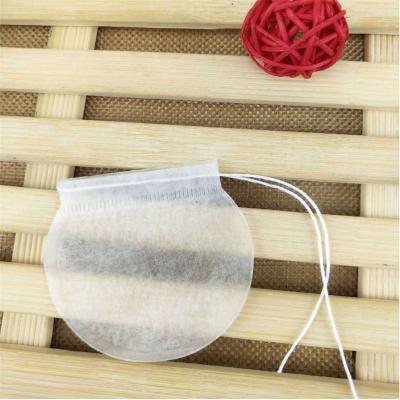 China Hot Selling Tea Bag Empty Biodegradable Corn Fiber Disposable Tea Bags Accept Add Label for sale