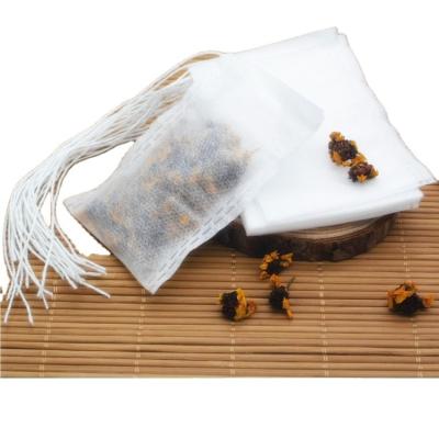 China Disposable Popular Nonwoven Fabric Wrapping Tea Bag Disposable Tea Filter Bag 5*7cm for sale