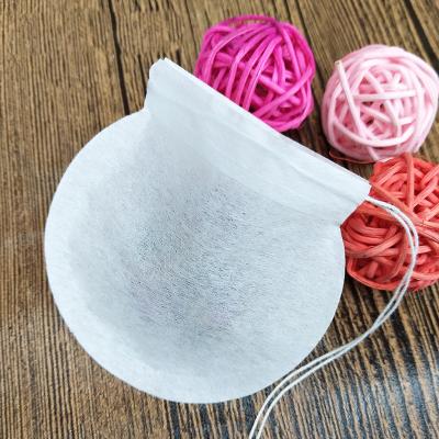 China 2018 Hot Selling Disposable Round Shape Filter Paper High Quality Tea Bag for sale