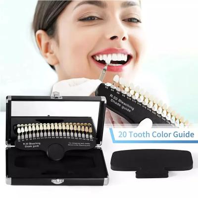 China For JAVO commercial custom factory direct cheap price teeth whitening shade guide dental whitening shade guides 3d shade guide color comparator for sale