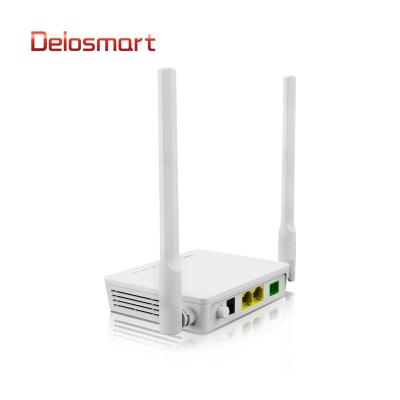 China FTTH FTTX FTTB FTTH EQUIPMENT Delosmart GP8812A GPON EPON ONU FIBRA OPTIC SC/APC 1GE+1FE+2.4GWiFi MODEM FOR HUAWEI ZTE for sale