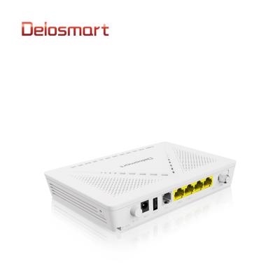 China FTTH Delosmart FTTH EQUIPMENT (Home) HS8628B GPON EPON ONU FIBRA OPTIC SC/APC 1GE+3FE+1VOIP+1USB+1CATV MODEM FOR HUAWEI ZTE for sale