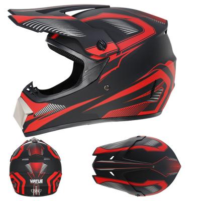 China Racing Proection ABS Safety Helmet Motorcycle Full Face Motocross Helmets for sale