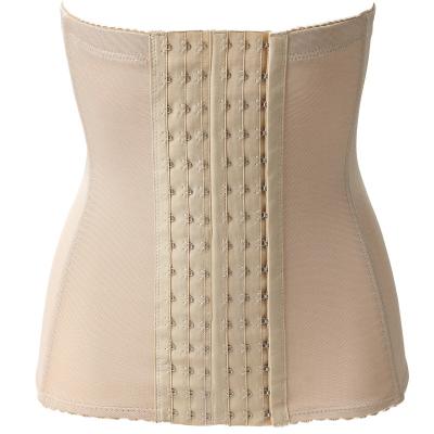 China Hot Selling Antibacterial Waist Trimmer Breathable Adjustable Corset Slimming Trainer Corset Lace Waist Corset for sale