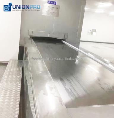 China fish iqf freezing tunnel / freezing tunnel for sale