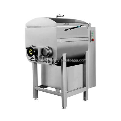 China Sausage Used Meat Mixing Industrial Meat Mixer 400L Sausage Electric Meat Mixer for sale