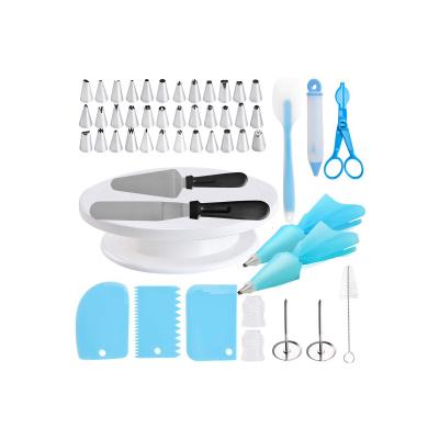 China Gifts 52pcs Cake Tools Stainless Steel Kit Decorating Supplies Set Decorating Tool Kit for sale