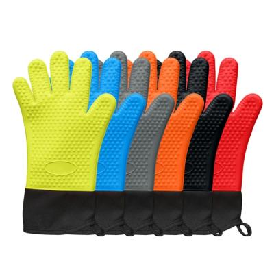 China Gifts Environmentally Friendly Silicone Glove Kitchen Silicone Dishwashing Gloves for sale