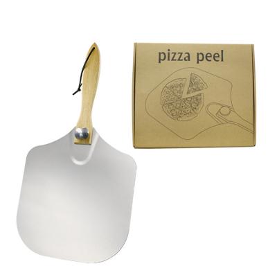 China Gift Household Accessories Storage Pizza Shovel Aluminum Alloy Pizza Easy Shovel for sale