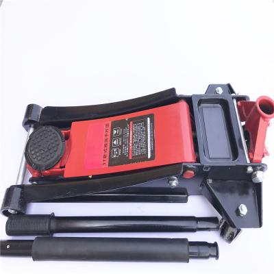 China CE Standard 3 Ton Hydraulic Low Profile Car Hydraulic Body Floor Jack With Double Pump for sale