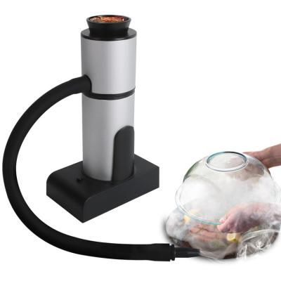 China Household Other Mini Kitchen Products with Smoking Smoke Gun Food Infuser Screwdriver and Brush Cocktail for sale