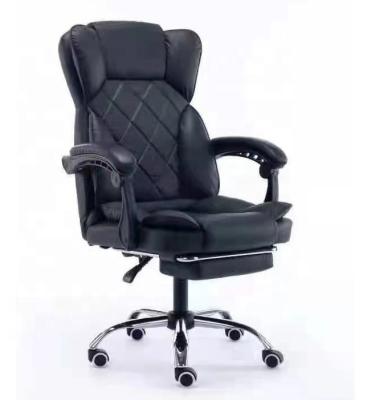 China Wholesale Adjustable Home Office Recliner Leisure Leather (Height) Chair With Footrest for sale