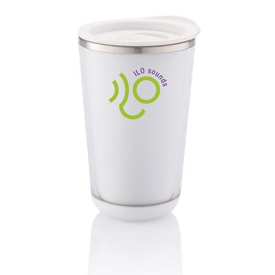 China XD Stocked Design P432.053 (350ml) Diameter Stainless Steel Tumbler (White) for sale