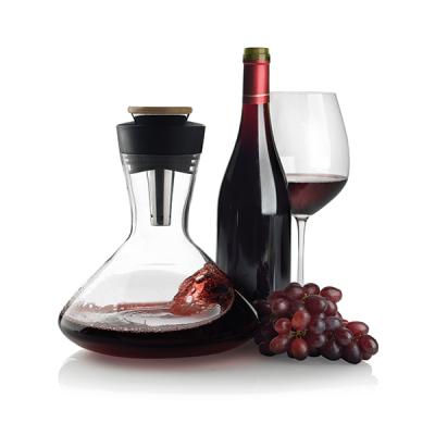 China Aerato Red Wine Glass Decanter | Wine Decanter | Lifestyle Gift | Luxury Gift | XD Design for sale