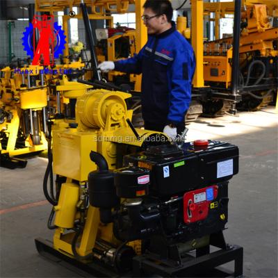 China Construction Material Shops HZ-130Y Hydraulic Core Drilling Machine / 1.2100m Exploration Drilling Rig for sale