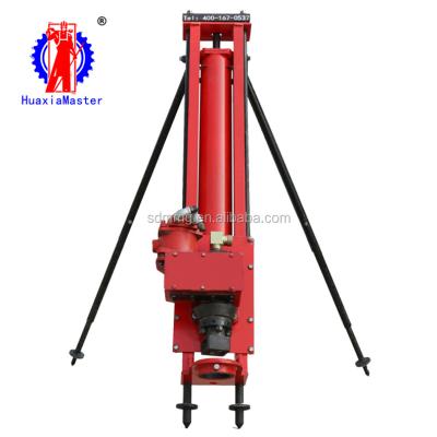 China Portable Exploration Hard Rock Drill Rig DTH Drilling Rig Machine All Pneumatic Small Portable Borehole Machine for sale