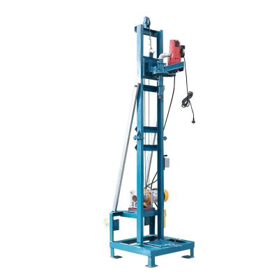 China Mini Household Water Well Drilling Machine Easy Folding Electric Drill Machine Water Well Drilling Rig Simple Operation for sale