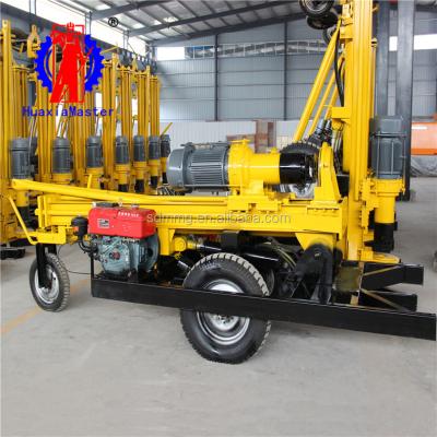 China High efficiency huaxia master supply KQZ-200D pneumatic borhole driilling machine water well drilling rig with good quality for sale