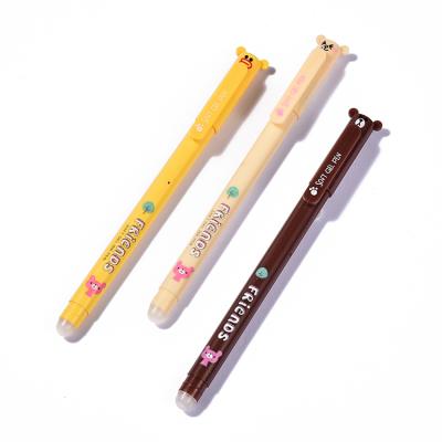 China Wholesale Hot Normal Kawaii Colored Erasable Gel Pen With Customized Logo for sale