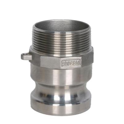 China Industry; Oil Pipe Fitting Type F + D Stainless Steel Camlock Coupling for sale